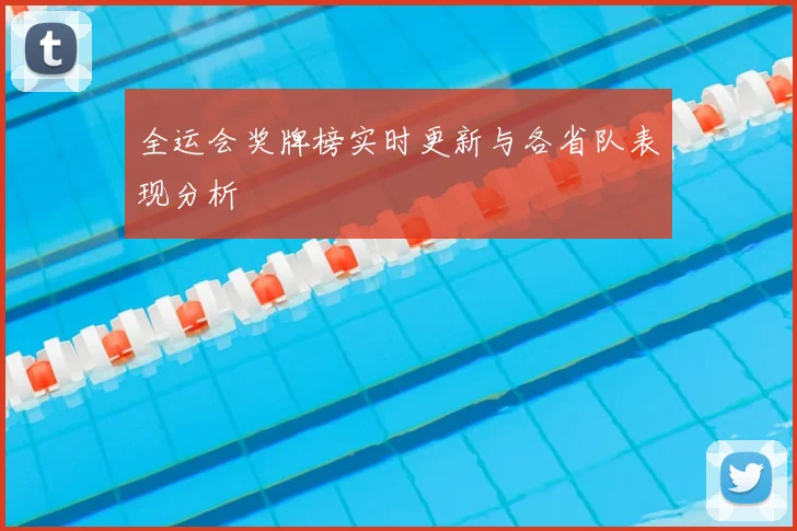 全运会奖牌榜实时更新与各省队表现分析